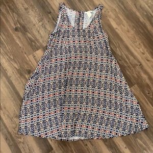 EUC H&M Printed Swing Dress Size 6